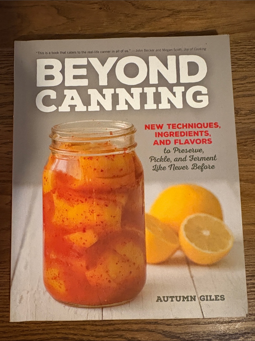 Beyond canning book